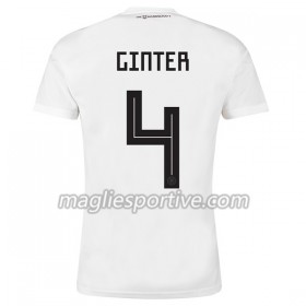 Completo Calcio Germania Ginter 4 Divisa Prima Mondiali 2018